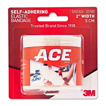 3M ACE 207460 Self-Adhesive Bandage, 2" 207460